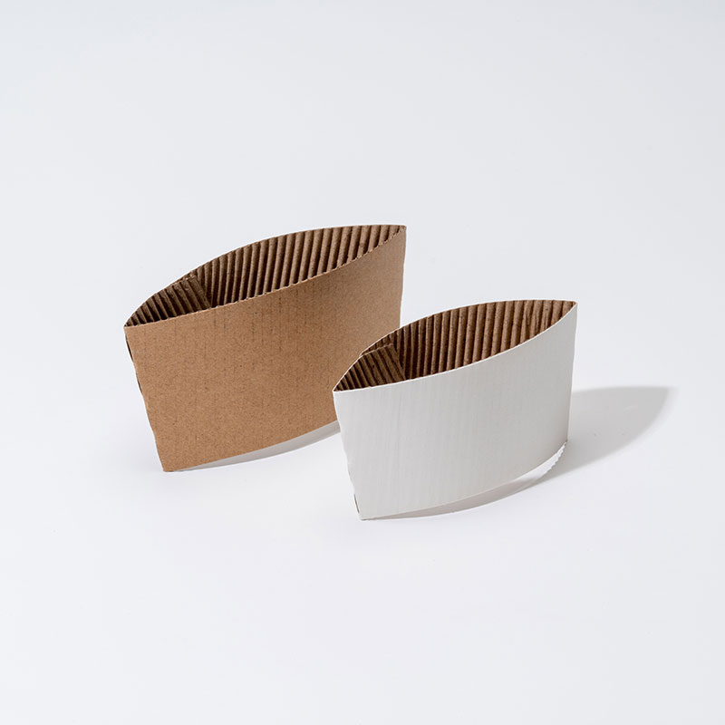Home compostable cup sleeves para sa mga restaurant